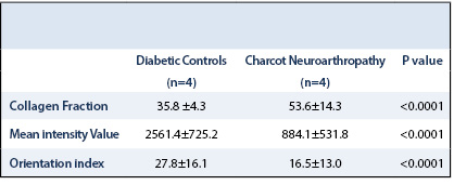Charcot Neuroarthopathy Table 2